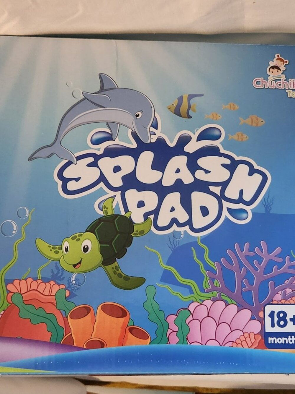Chuchik Toys Splash Pad 18 mos & up NIB